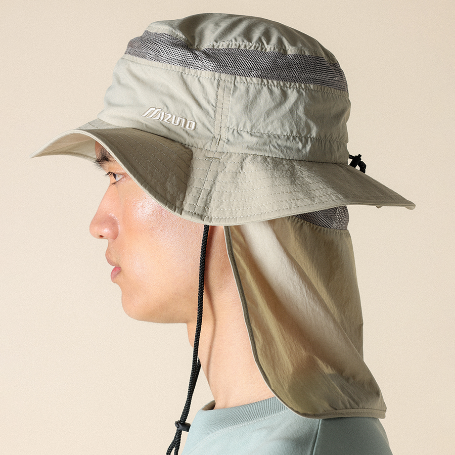 Mizuno SUNSHADE HAT Spray Beige